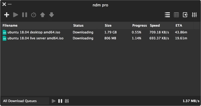 Ninja Download Manager Available for Windows & MacOS