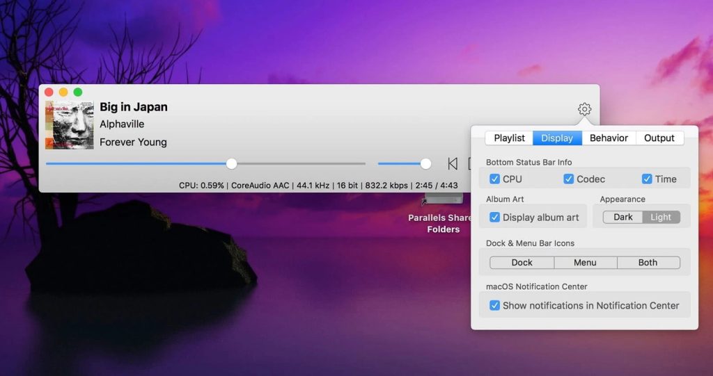 Colibri Play FLAC on Mac using Colibri