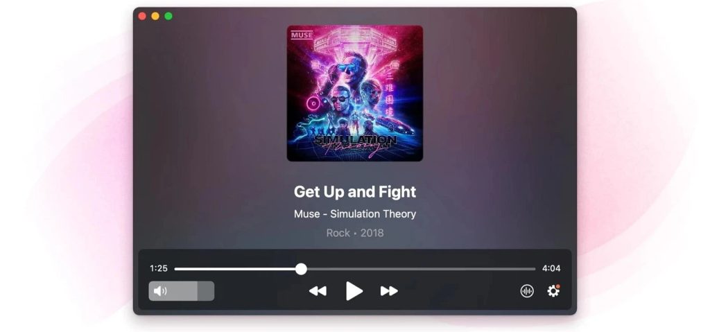 JustPlay Best FLAC player for Mac can play a wide range of file formats