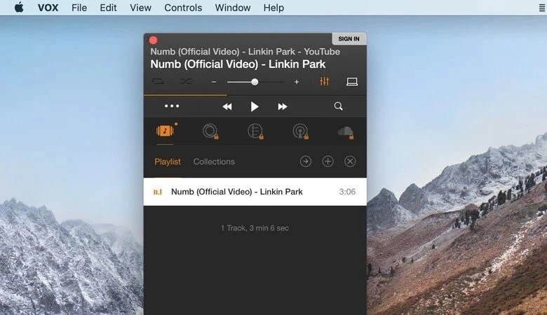 VOX An excellent Mac FLAC player with a user-friendly interface